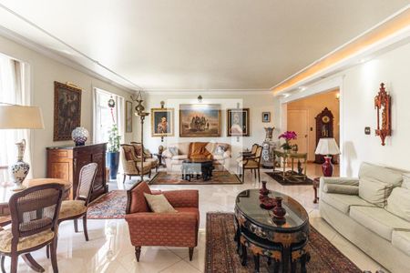 Sala de apartamento à venda com 3 quartos, 268m² em Consolação, São Paulo