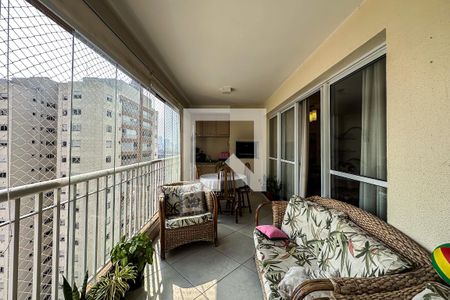 Varanda de apartamento à venda com 3 quartos, 122m² em Mooca, São Paulo
