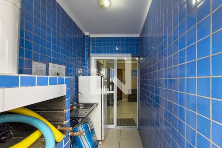 Sacada  de apartamento para alugar com 1 quarto, 48m² em Maracanã, Praia Grande