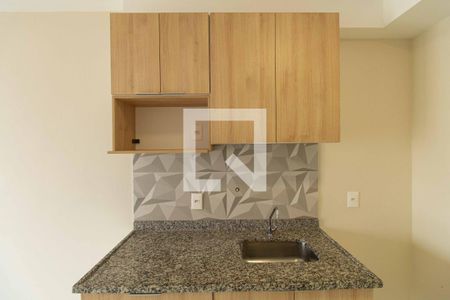 Sala e cozinha de apartamento para alugar com 1 quarto, 35m² em Ipiranga, São Paulo