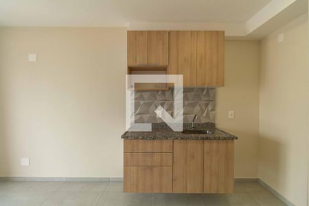 Sala e cozinha de apartamento para alugar com 1 quarto, 35m² em Ipiranga, São Paulo