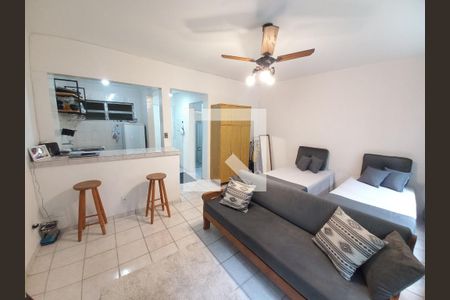 Kitnet de apartamento para alugar com 1 quarto, 31m² em Ilha Porchat, São Vicente