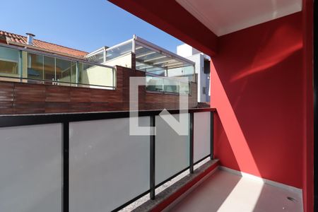 Sacada de apartamento à venda com 3 quartos, 161m² em Vila Guiomar, Santo André