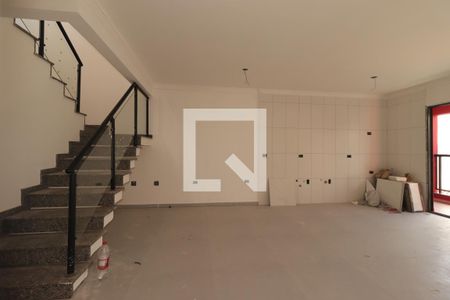 Sala de apartamento à venda com 3 quartos, 161m² em Vila Guiomar, Santo André