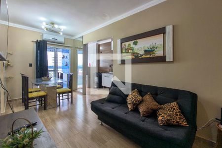Apartamento para alugar com 1 quarto, 48m² em Maracanã, Praia Grande