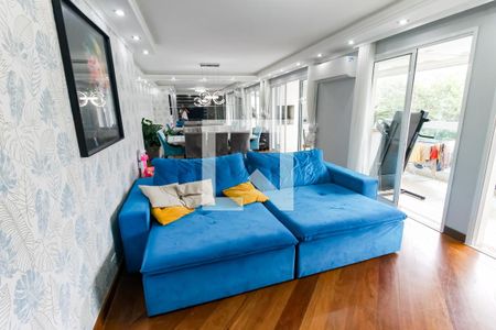 Sala 1 de apartamento à venda com 3 quartos, 143m² em Parque do Morumbi, São Paulo