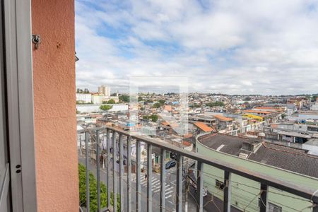Varanda da sala  de apartamento para alugar com 2 quartos, 55m² em Taboão, Diadema