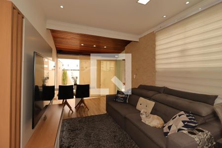 Sala de apartamento à venda com 3 quartos, 117m² em Vila Camilópolis, Santo André