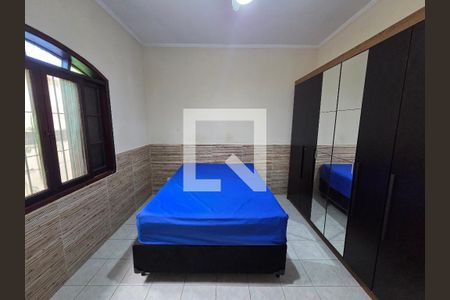 Suíte 1 de casa para alugar com 3 quartos, 175m² em Maracanã, Praia Grande
