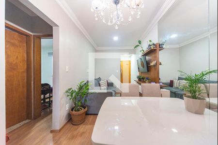 Sala de apartamento à venda com 2 quartos, 50m² em Campestre, Santo André