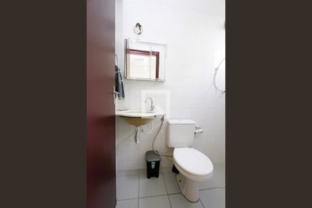 Banheiro da Suíte de apartamento à venda com 3 quartos, 55m² em Monsenhor Messias, Belo Horizonte