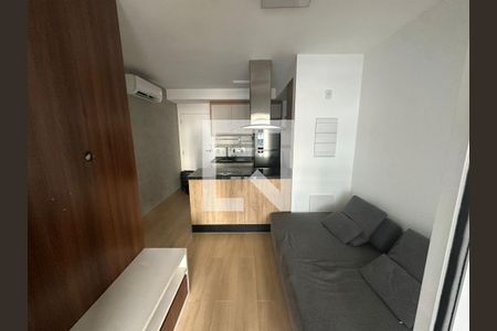 Sala de apartamento para alugar com 1 quarto, 45m² em Pinheiros, São Paulo