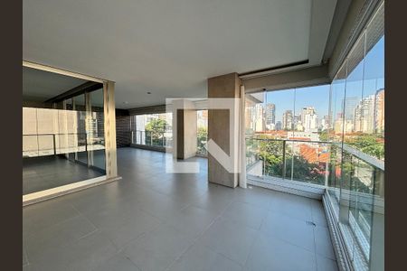 Varanda de apartamento à venda com 4 quartos, 332m² em Pinheiros, São Paulo