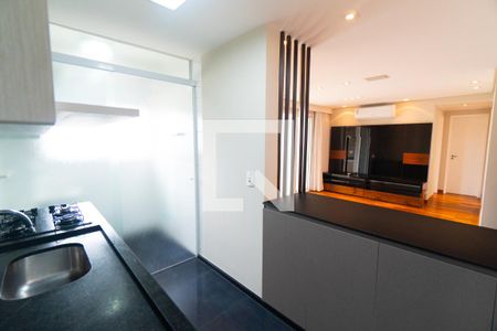 Cozinha de apartamento para alugar com 1 quarto, 90m² em Jardim Prudência, São Paulo