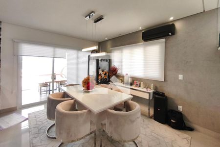 Sala de Jantar de casa de condomínio à venda com 3 quartos, 360m² em Swiss Park, Campinas