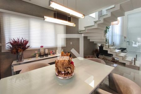 Sala de Jantar de casa de condomínio à venda com 3 quartos, 360m² em Swiss Park, Campinas