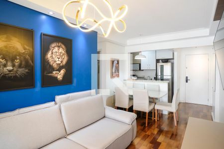 Sala de apartamento à venda com 2 quartos, 67m² em Fundação, São Caetano do Sul