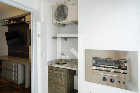 Varanda gourmet de apartamento à venda com 2 quartos, 67m² em Fundação, São Caetano do Sul