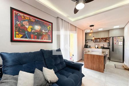 Sala de apartamento para alugar com 2 quartos, 59m² em Baeta Neves, São Bernardo do Campo