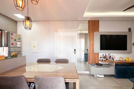 Sala de apartamento para alugar com 2 quartos, 59m² em Baeta Neves, São Bernardo do Campo