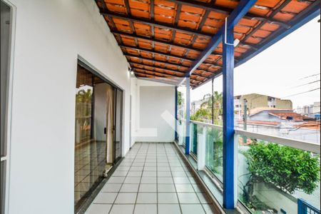 Varanda da Sala de casa à venda com 2 quartos, 253m² em Utinga, Santo André
