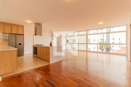 Sala/Cozinha de apartamento para alugar com 3 quartos, 170m² em Jardim America, São Paulo