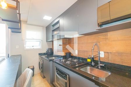 Cozinha e Área de Serviço de apartamento para alugar com 2 quartos, 53m² em Olaria, Canoas