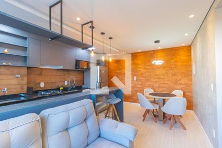 Sala/Cozinha de apartamento para alugar com 2 quartos, 53m² em Olaria, Canoas