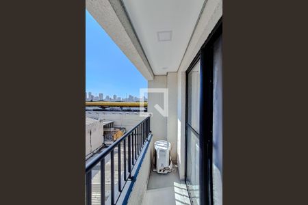 Varanda de kitnet/studio para alugar com 1 quarto, 25m² em Ipiranga, São Paulo