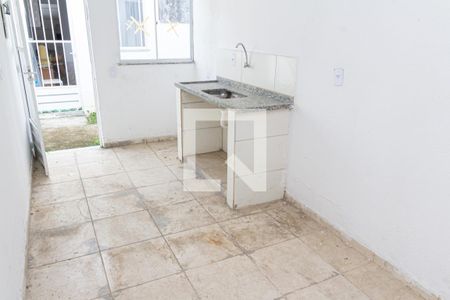 Sala/Cozinha de kitnet/studio para alugar com 1 quarto, 38m² em Guaratiba, Rio de Janeiro