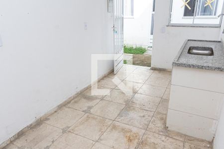 Sala/Cozinha de kitnet/studio para alugar com 1 quarto, 38m² em Guaratiba, Rio de Janeiro