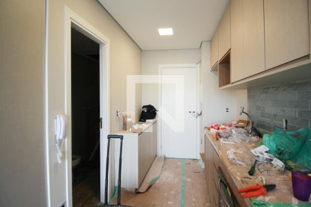 Cozinha de kitnet/studio para alugar com 1 quarto, 24m² em Vila Nova Conceição, São Paulo