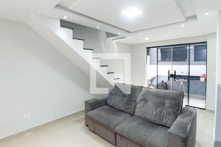 Sala de casa para alugar com 2 quartos, 85m² em Jardim Virginia Bianca, São Paulo