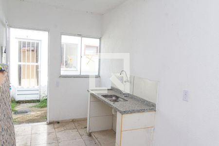 Sala/Cozinha de casa para alugar com 1 quarto, 38m² em Guaratiba, Rio de Janeiro