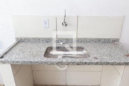 Sala/Cozinha de casa para alugar com 1 quarto, 38m² em Guaratiba, Rio de Janeiro
