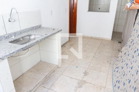 Sala/Cozinha de casa para alugar com 1 quarto, 38m² em Guaratiba, Rio de Janeiro