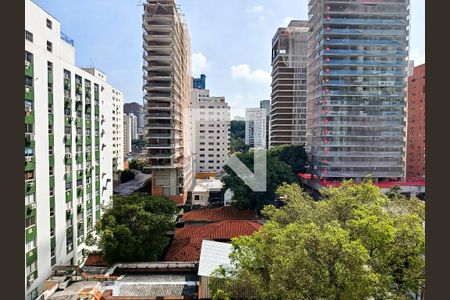 Vista de apartamento à venda com 1 quarto, 82m² em Cerqueira César, São Paulo