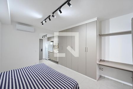 Sala/Quarto de kitnet/studio para alugar com 1 quarto, 23m² em Vila Clementino, São Paulo
