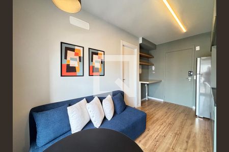 Sala/Cozinha de apartamento para alugar com 1 quarto, 26m² em Vila Olímpia, São Paulo