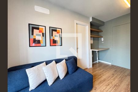 Sala/Cozinha de apartamento para alugar com 1 quarto, 26m² em Vila Olímpia, São Paulo