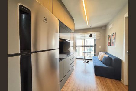 Sala/Cozinha de apartamento para alugar com 1 quarto, 26m² em Vila Olímpia, São Paulo