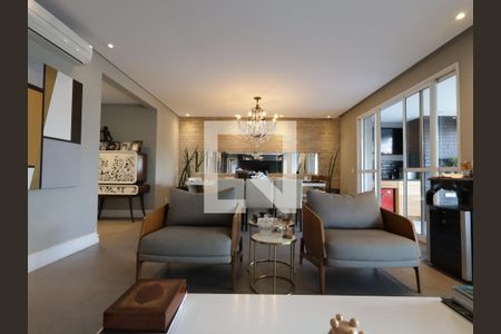 Sala de apartamento à venda com 3 quartos, 223m² em Vila Andrade, São Paulo