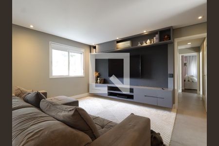 Sala de TV de apartamento à venda com 3 quartos, 223m² em Vila Andrade, São Paulo