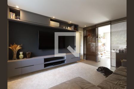 Sala de TV de apartamento à venda com 3 quartos, 223m² em Vila Andrade, São Paulo