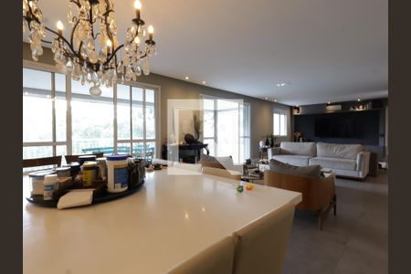 Sala de apartamento à venda com 3 quartos, 223m² em Vila Andrade, São Paulo