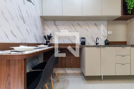 Sala e Cozinha de apartamento para alugar com 1 quarto, 32m² em Jardim Aricanduva, São Paulo