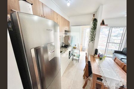 Cozinha de apartamento à venda com 2 quartos, 42m² em Vila Guaca, São Paulo