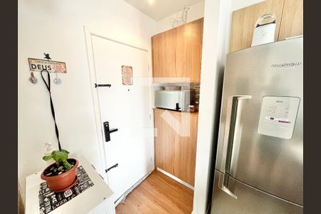 Cozinha de apartamento à venda com 2 quartos, 42m² em Vila Guaca, São Paulo