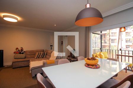 Sala  de apartamento à venda com 3 quartos, 120m² em Vila Andrade, São Paulo