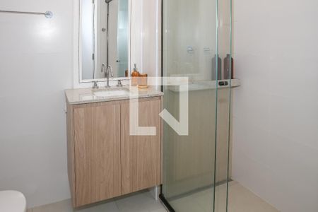 Banheiro de kitnet/studio para alugar com 1 quarto, 25m² em Perdizes, São Paulo